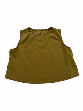 Wayre Women’s Size XL Extra Large Boxy Shift & Snap Tank Top Lightweight